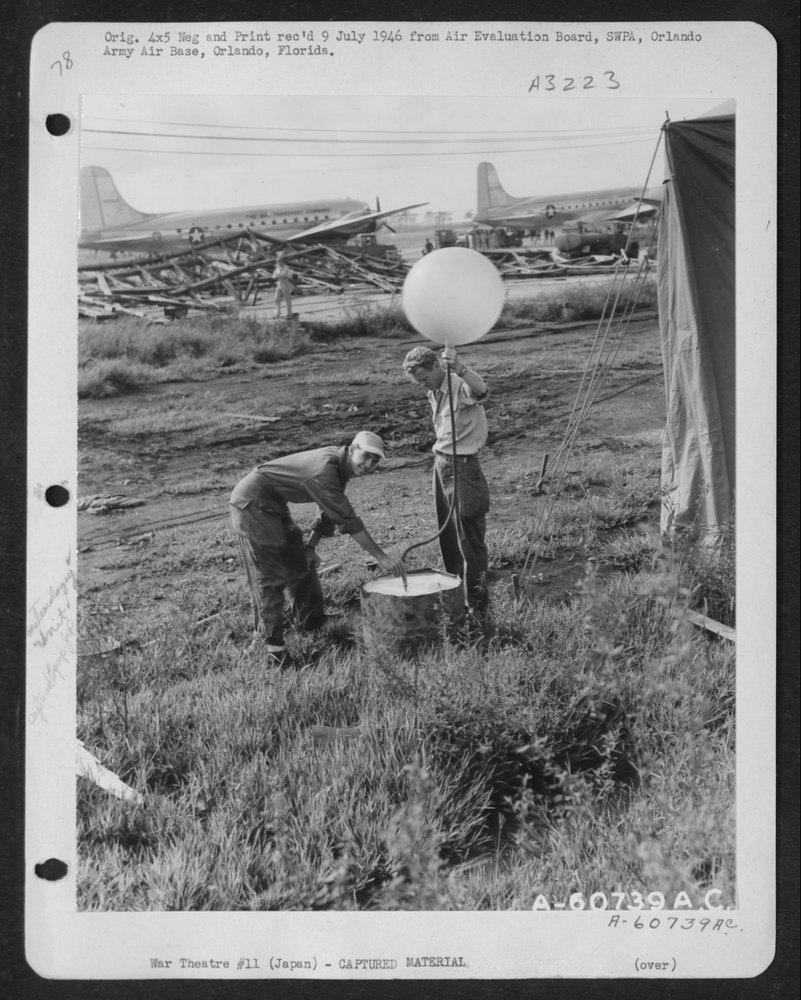 5th Air Force Weather Unit at Atsugi Airdrome