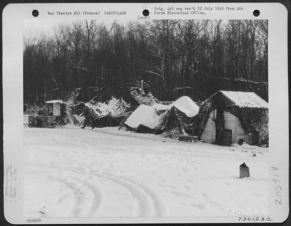 645th Bomb Squadron in France