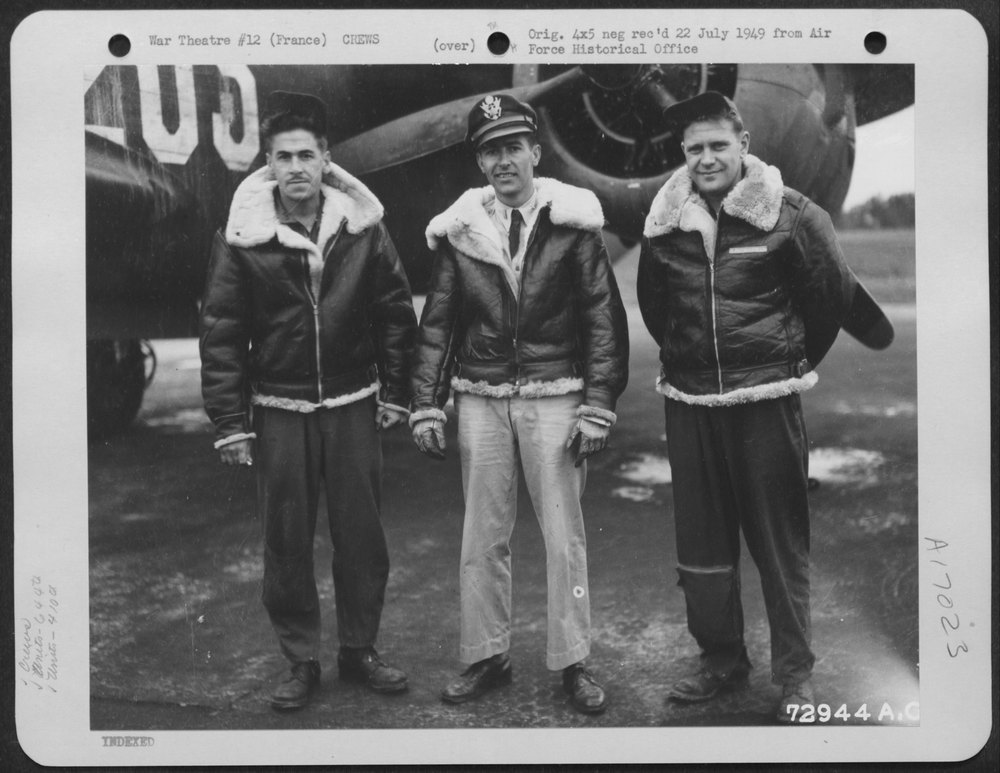 646th Bomb Squadron in France