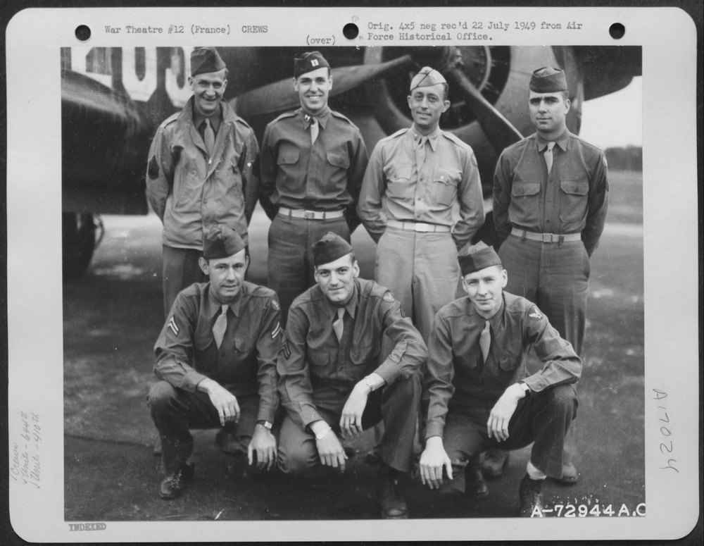 646th Bomb Squadron in France