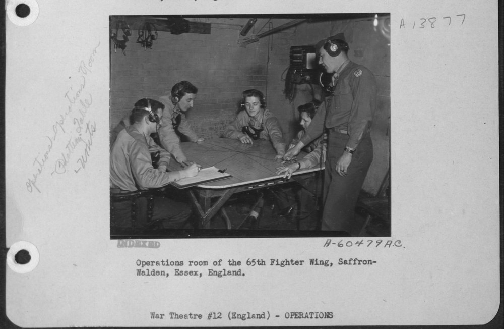 65th Fighter Wing Operations Room Essex