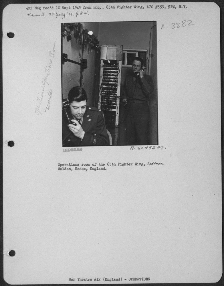 65th Fighter Wing Operations Room Essex
