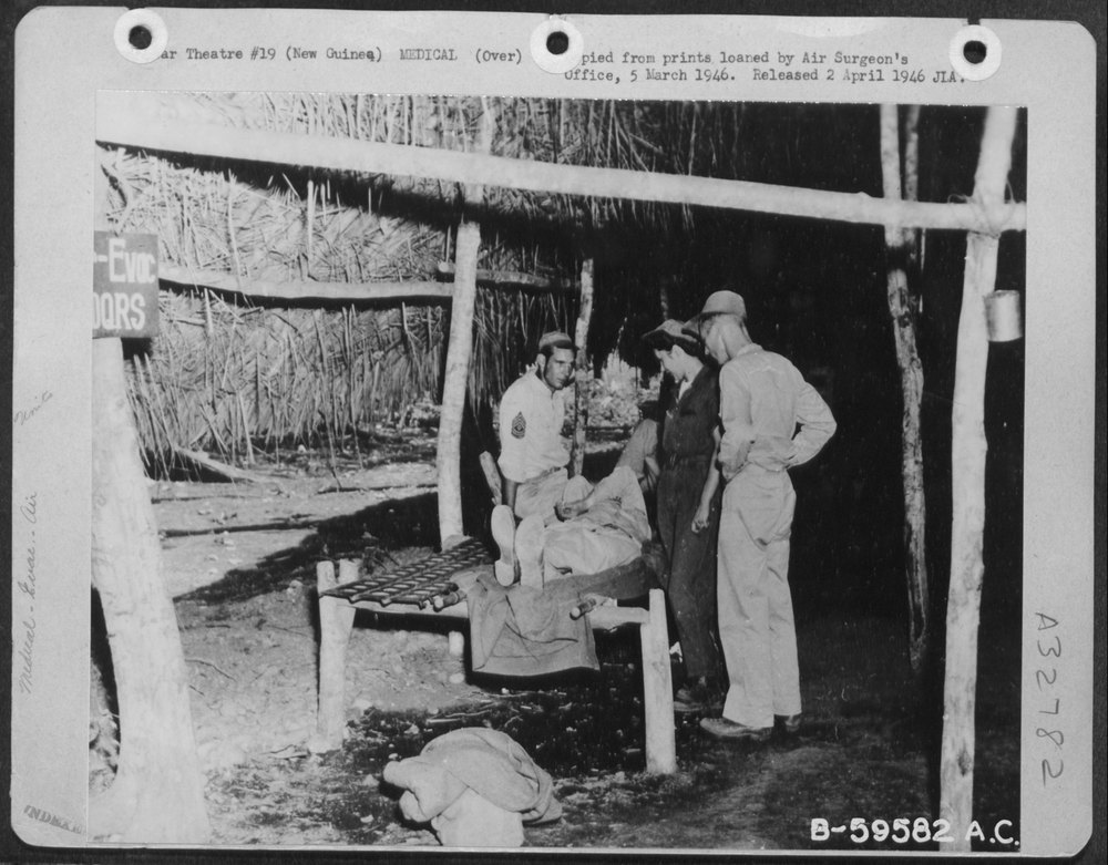 804th Medical Air Evacuation at Nadzab
