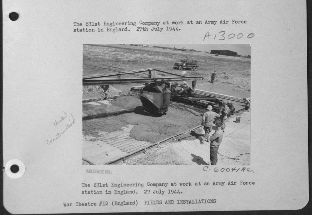 831st Engineering Company at Army Air Force station