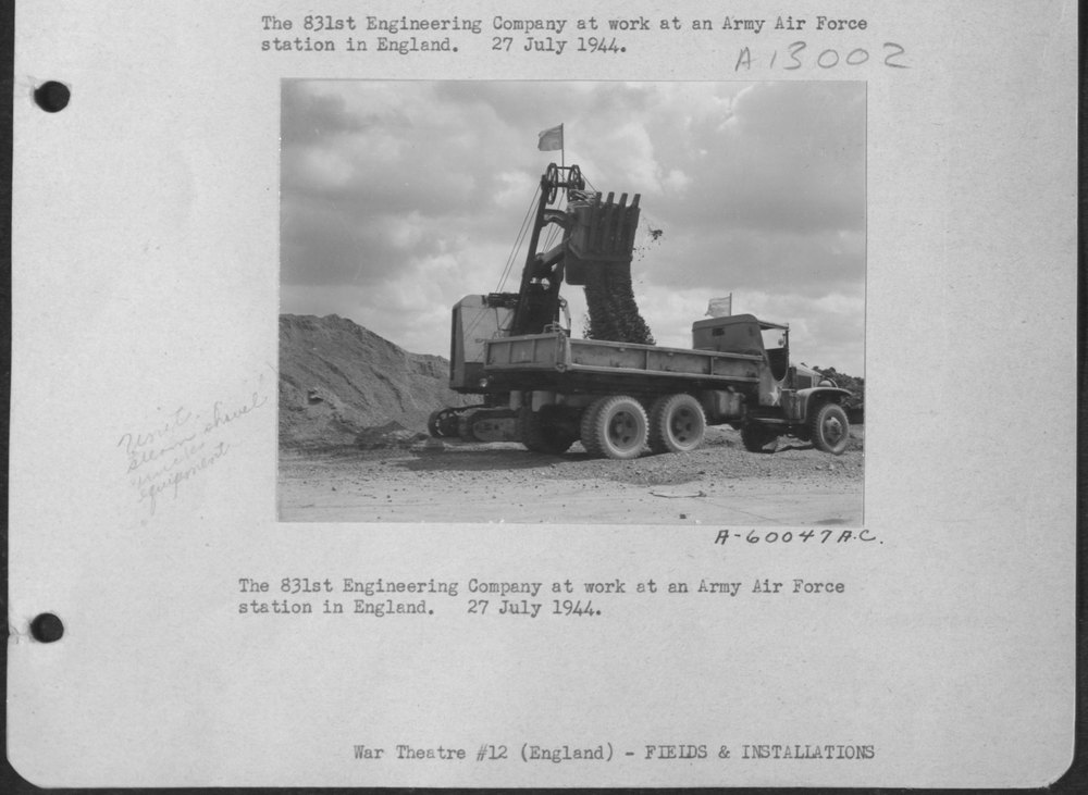 831st Engineering Company at Army Air Force station