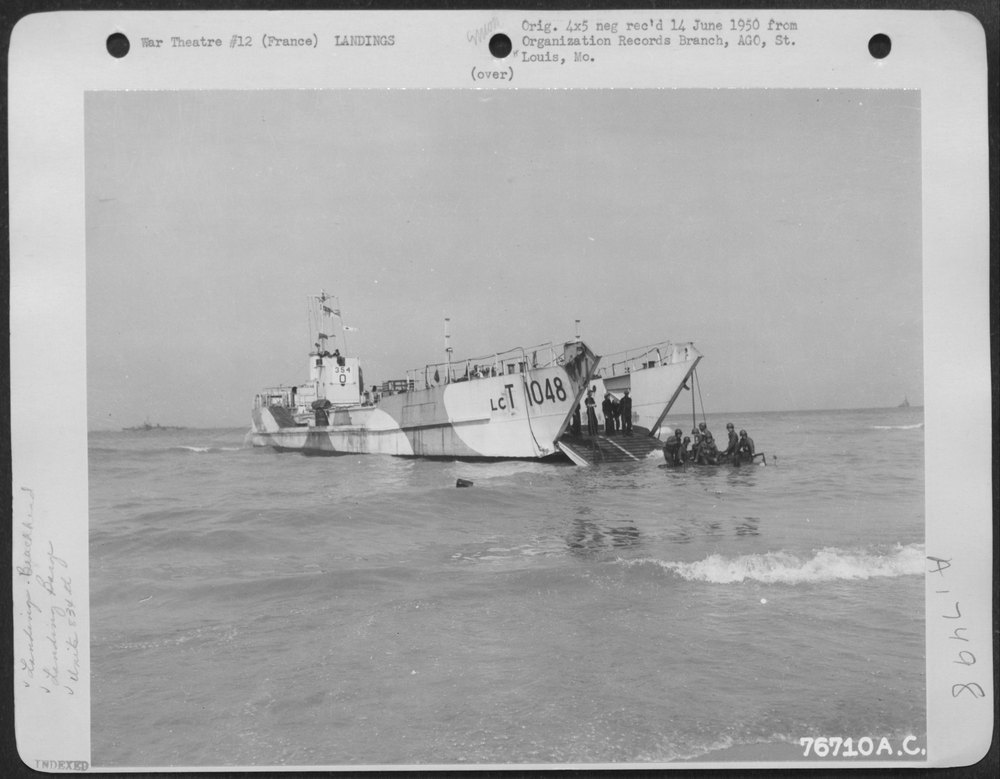 834th Engineer Aviation Battalion at Normandy