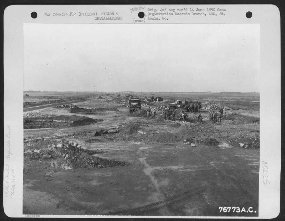 834th Engineer Aviation Battalion at St Trond