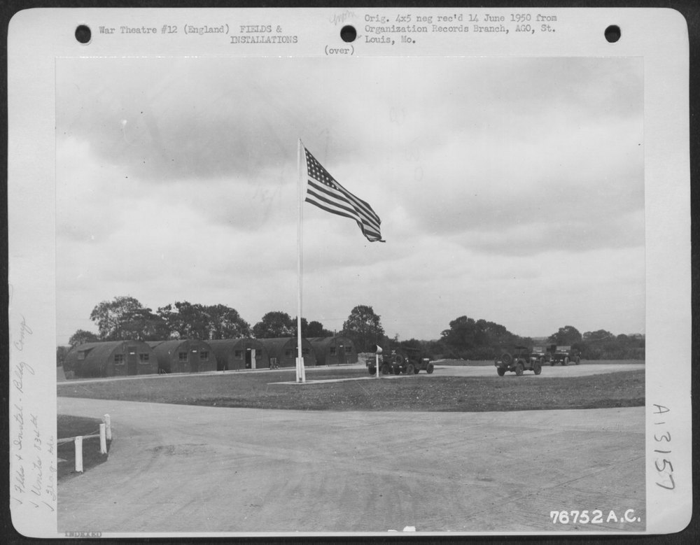 834th Engineer Aviation Battalion Headquarters England