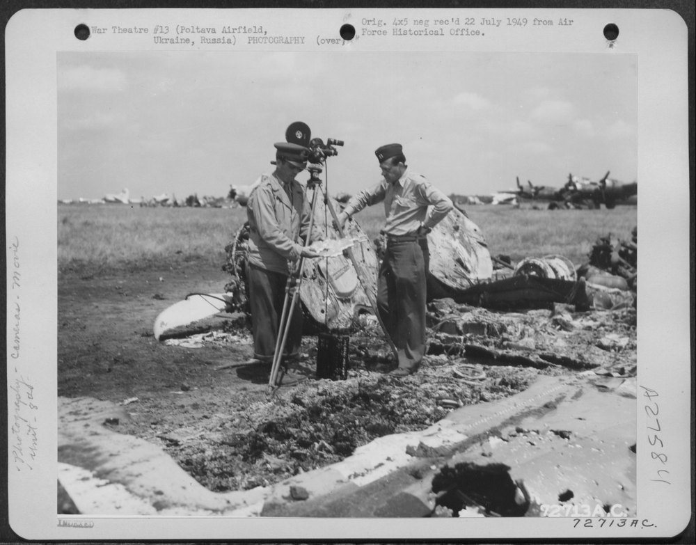 8th Combat Camera Unit at Poltava Airfield