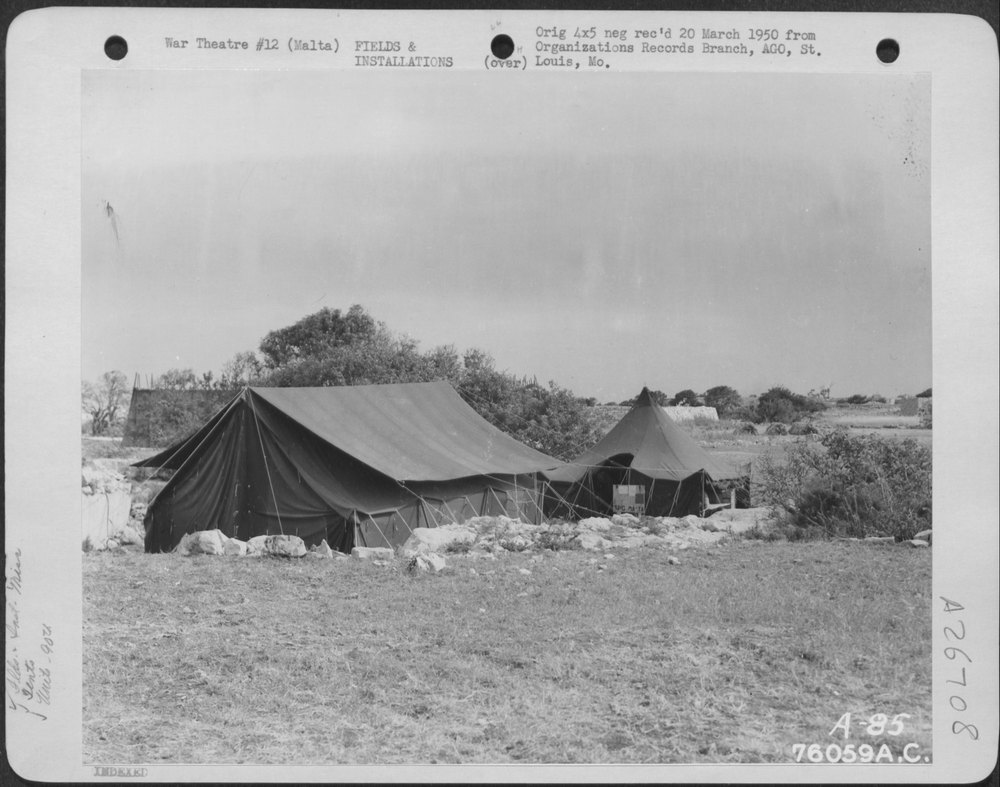 90th Photographic Reconnaissance Wing lab in Malta