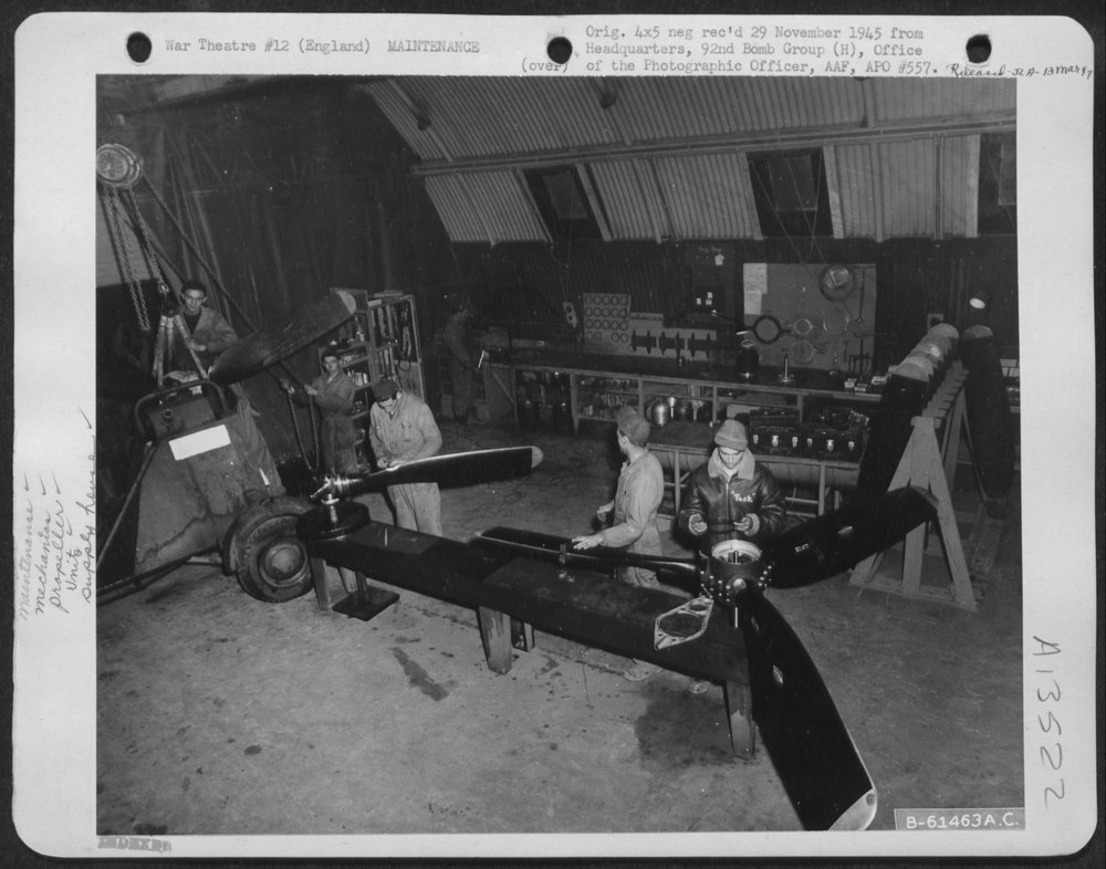 92nd Bomb Group in England