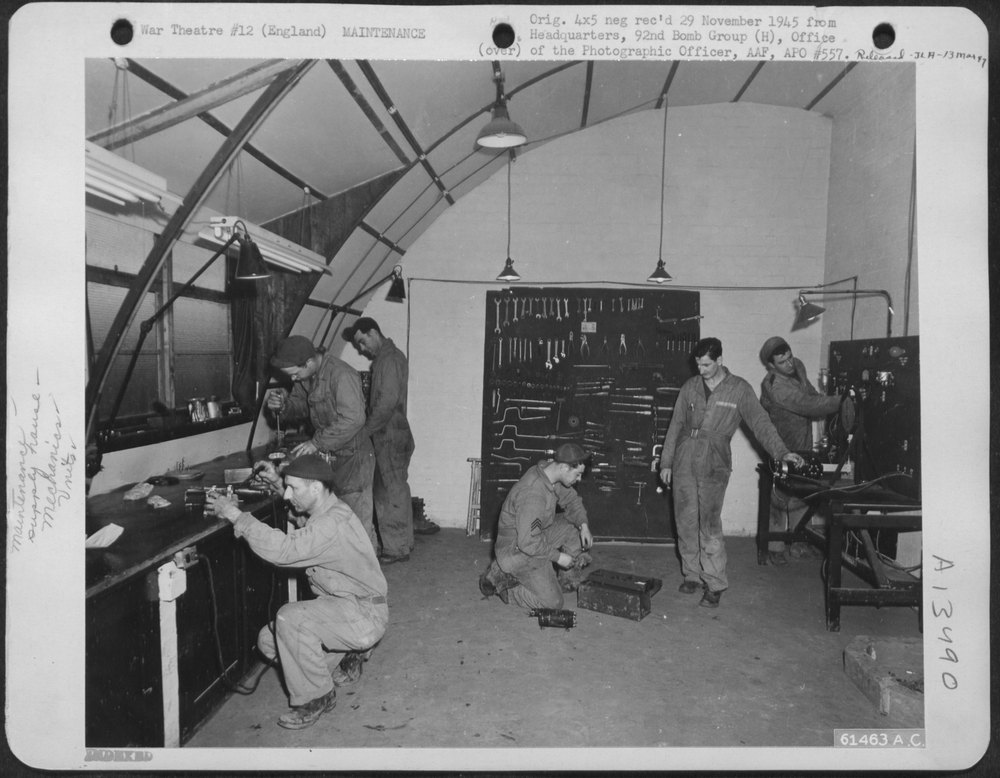 92nd Bomb Group in England
