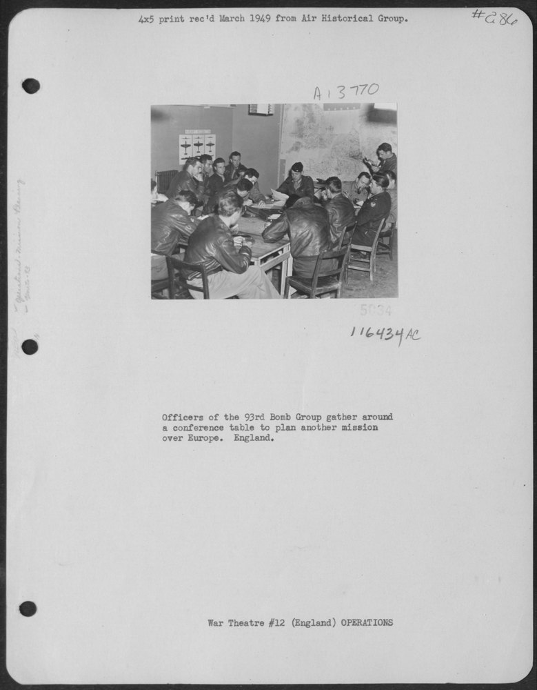 93rd Bomb Group in England