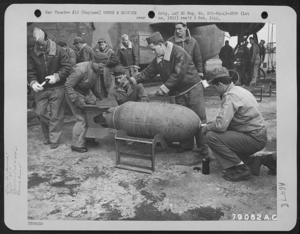 93rd Bomb Group Ordnance Crew England