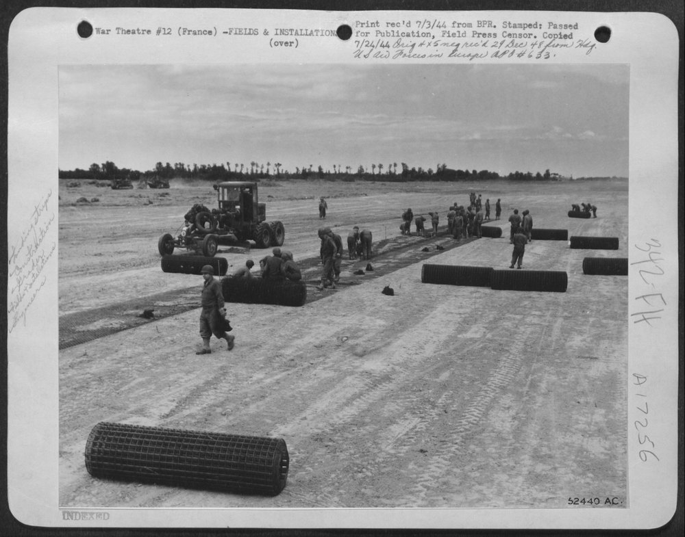 9th AF Engineers in Normandy