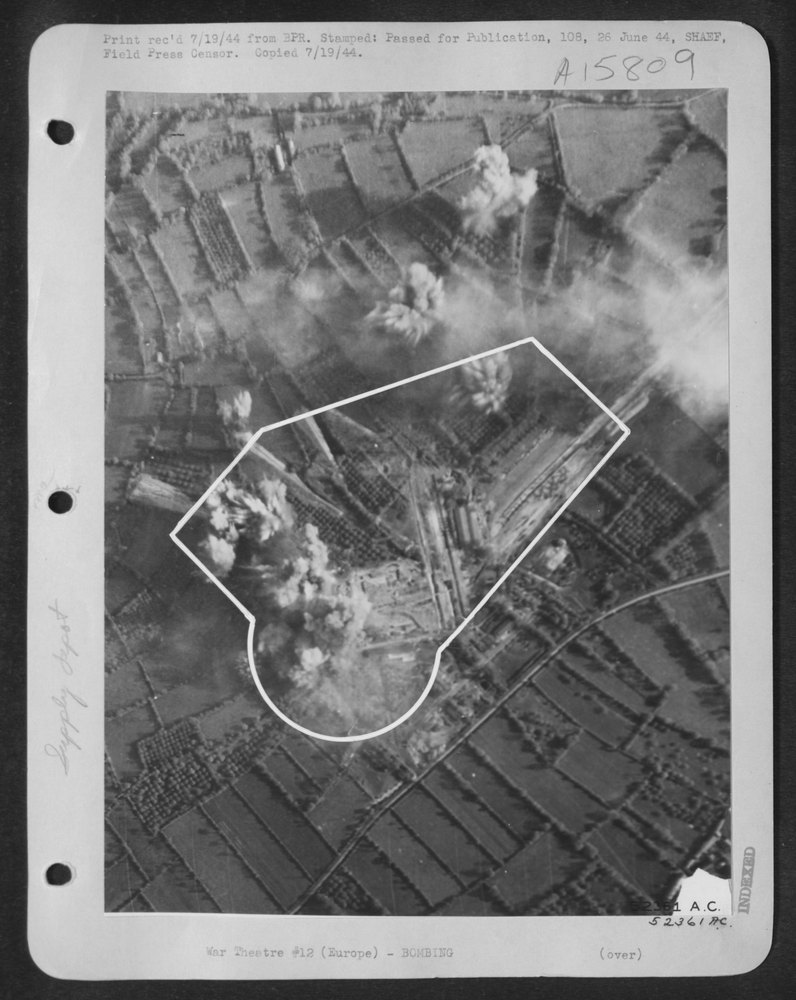9th Air Force attacks pilotless plane site