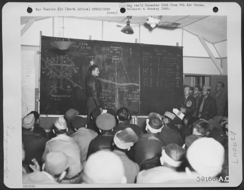 9th Air Force crew in North Africa