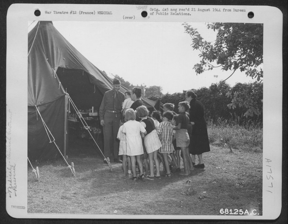 9th Air Force Medics In France