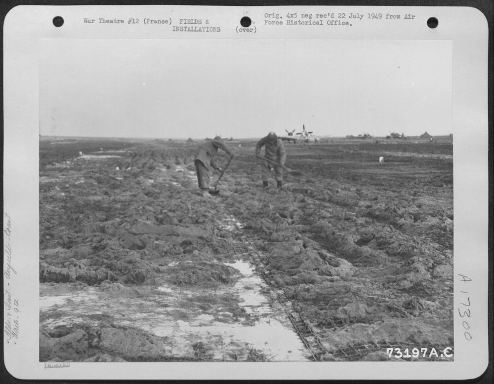 9th Engineer Command in France