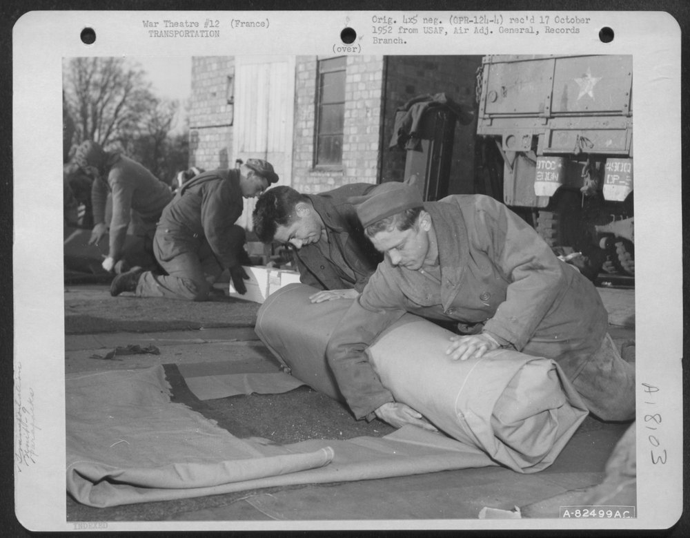 9th Troop Carrier Command in France