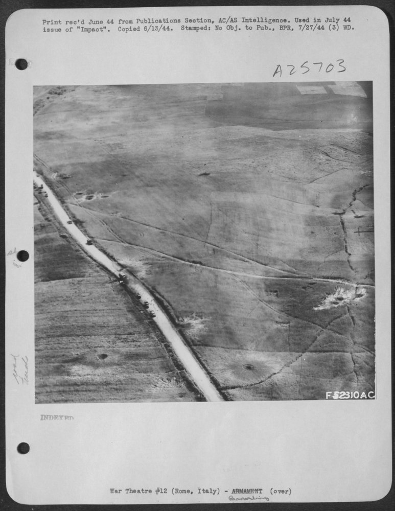 A-20 attack near Rome