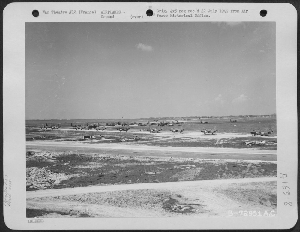 A-20 Havocs at 9th Air Force base