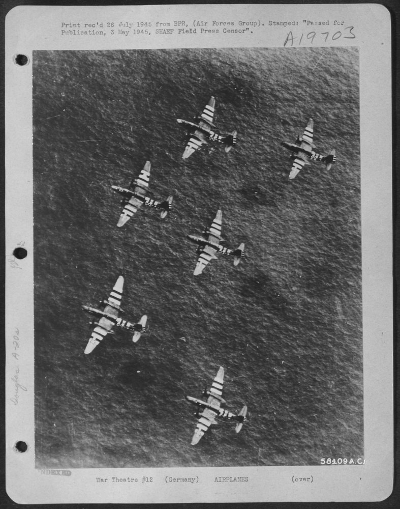 A-20s enroute to Northeim
