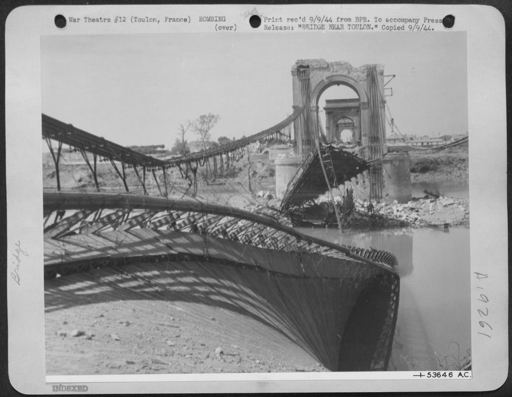 A Mass of Twisted Steel Is All That Is Left of This Bridge