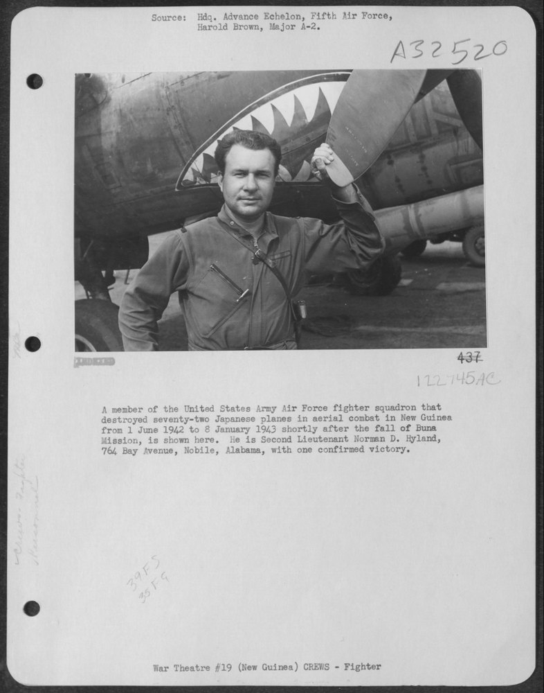 Member of the United States Army Air Force Fighter Squadron