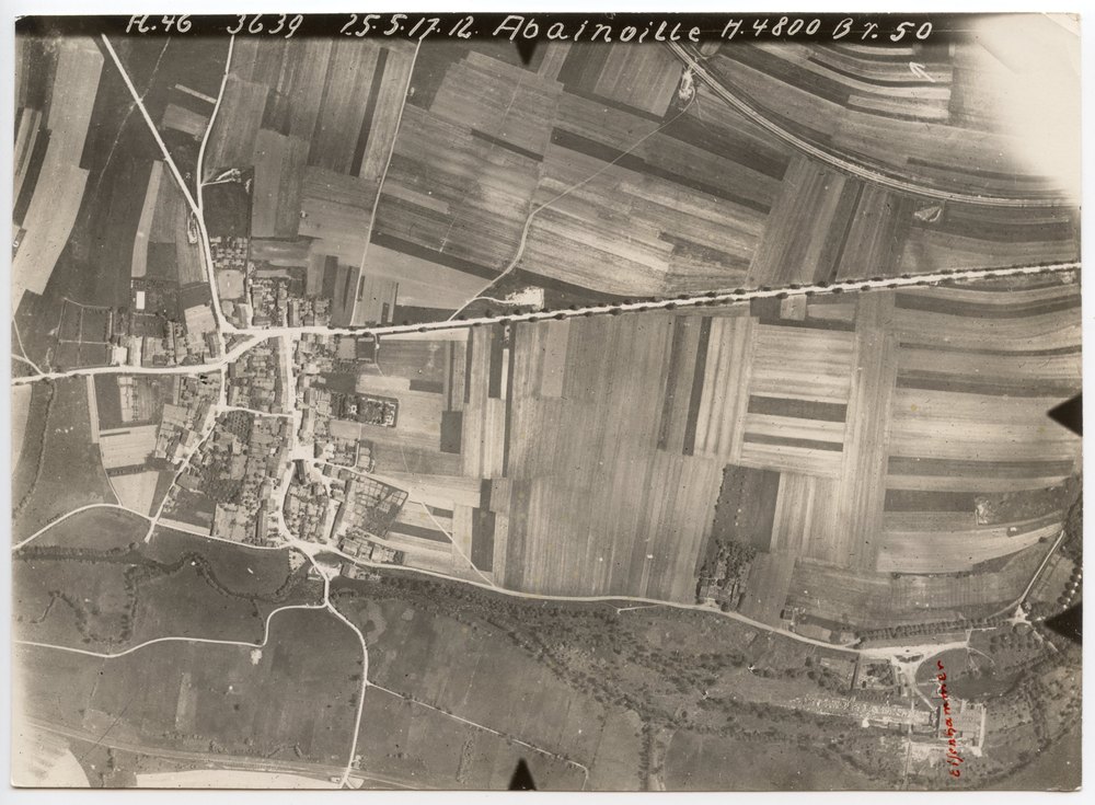 Aerial photograph of Abainville