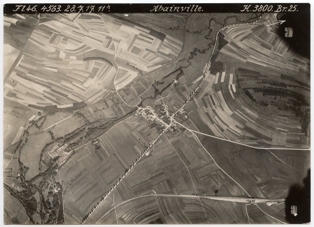 Aerial photograph of Abainville