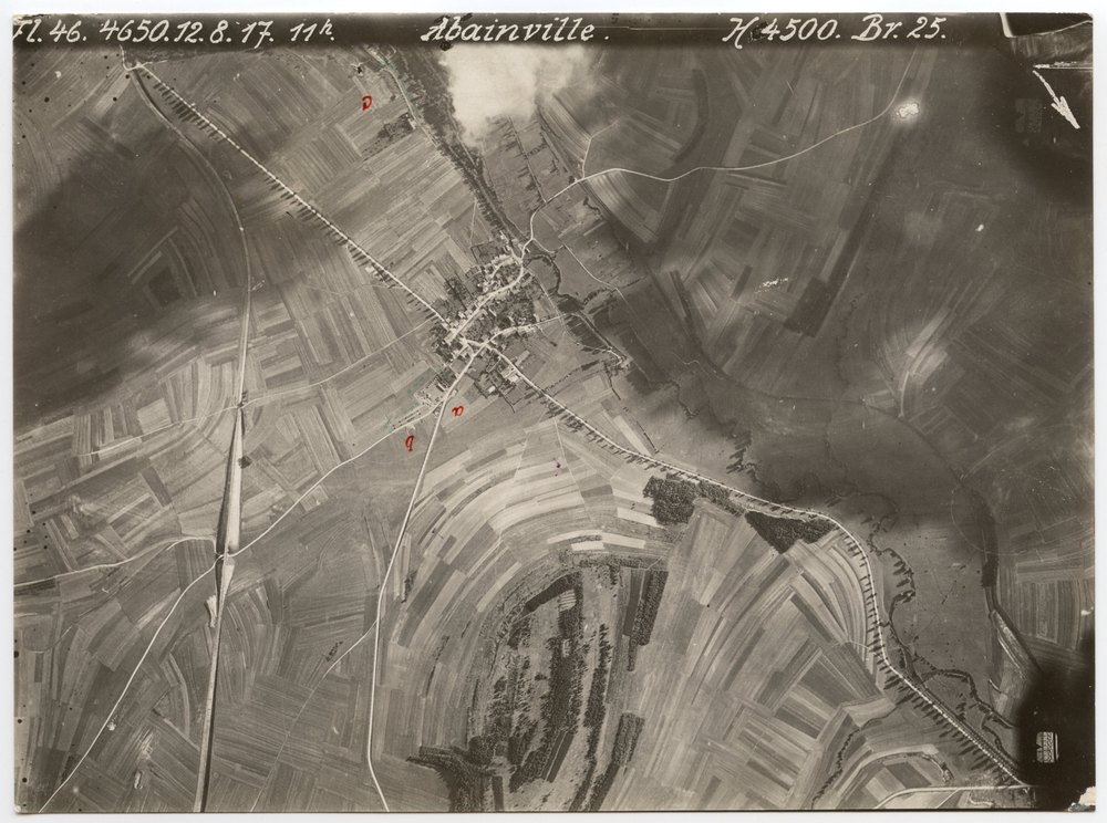 Aerial photograph of Abainville