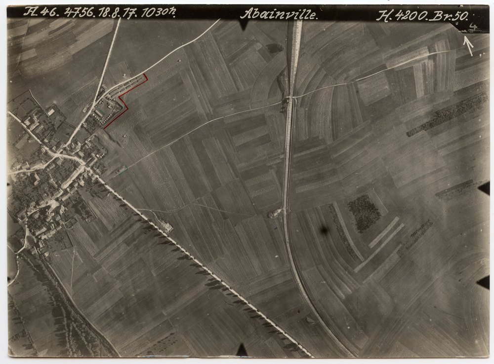 Aerial photograph of Abainville