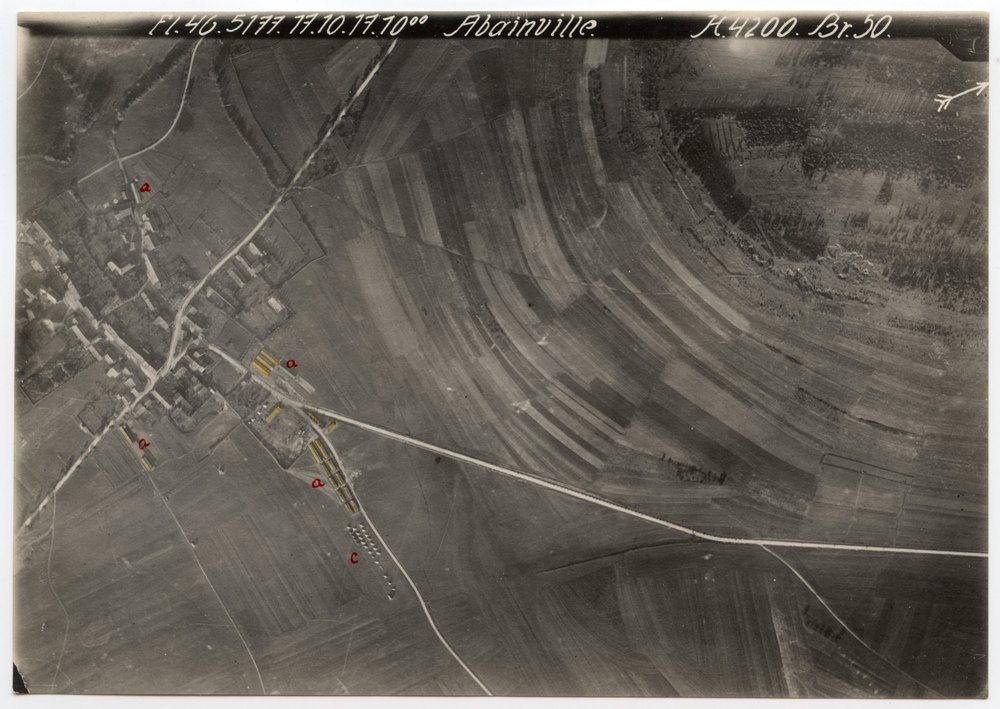 Aerial photograph of Abainville