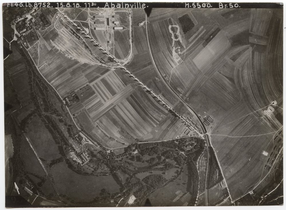 Aerial photograph of Abaipville