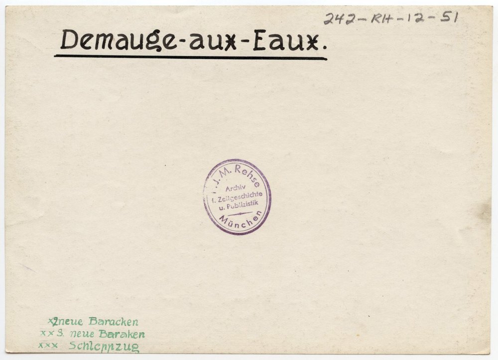 Aerial photograph of Demange Baudignicourt