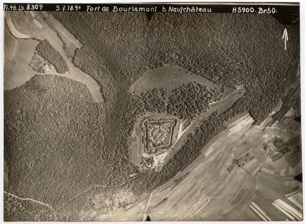 Aerial photograph of Fort de Bourlemont