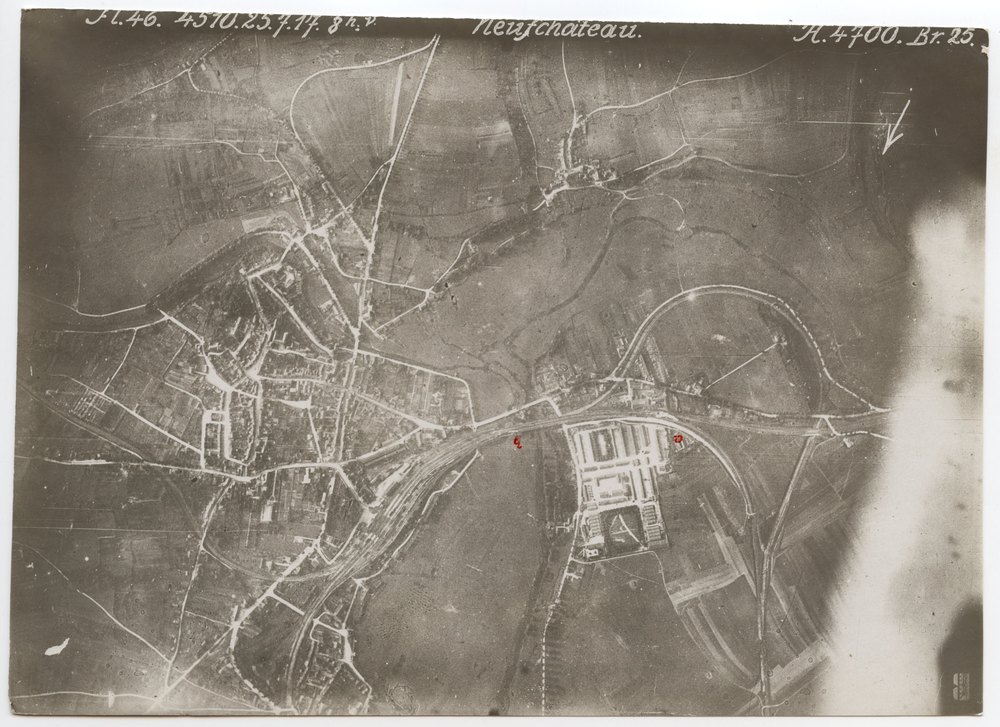 Aerial photograph of Neufchâteau