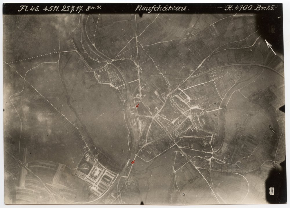 Aerial photograph of Neufchâteau