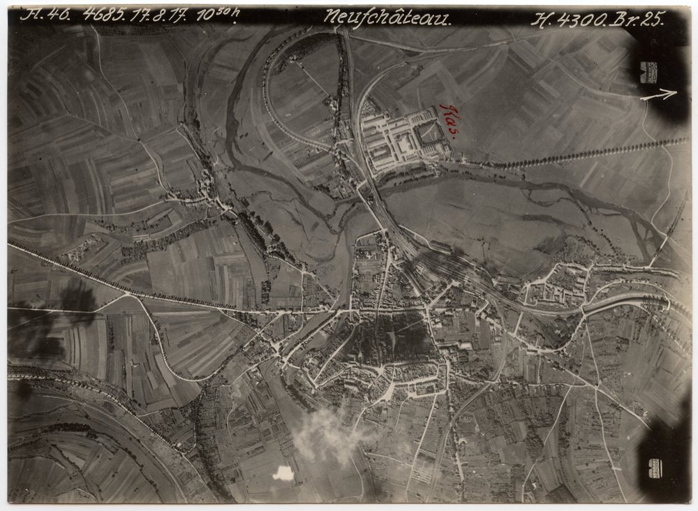 Aerial photograph of Neufchâteau