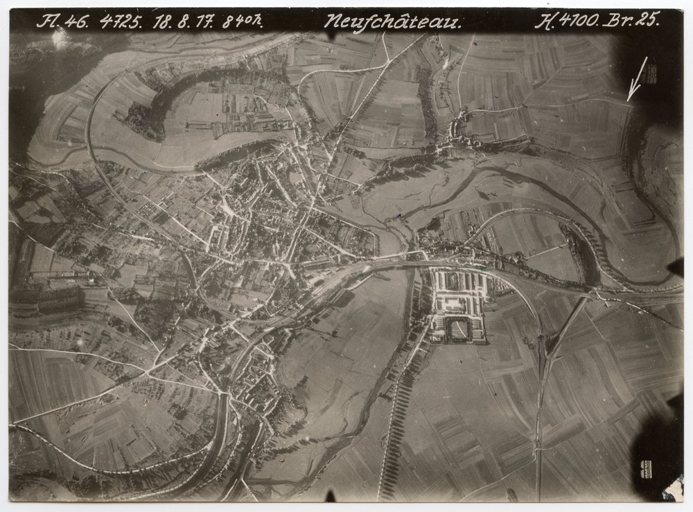 Aerial photograph of Neufchâteau