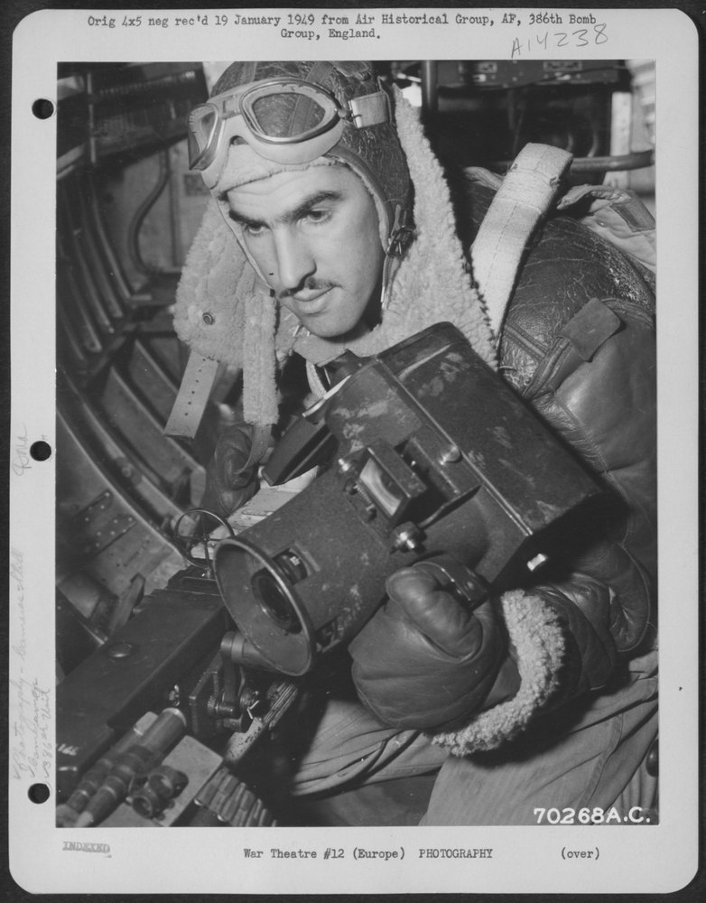 Aerial Photographer in Martin B-26