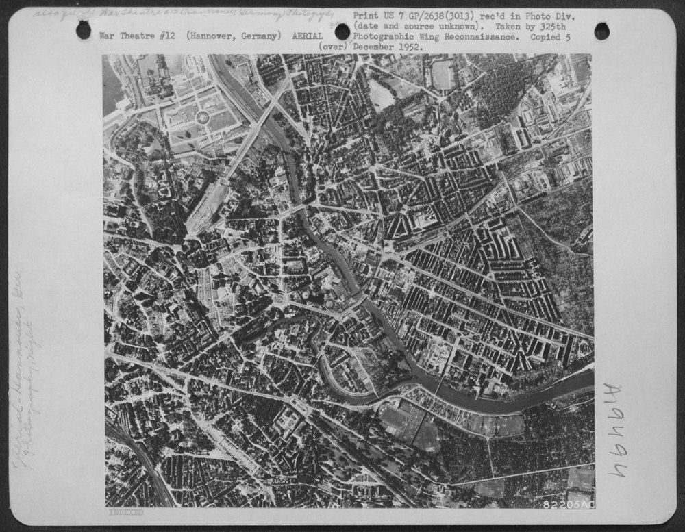 Aerial view of Hannover