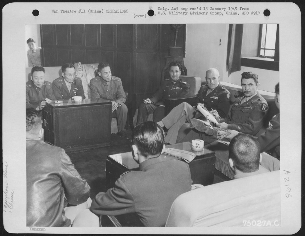 Air Division Conference at Nanking
