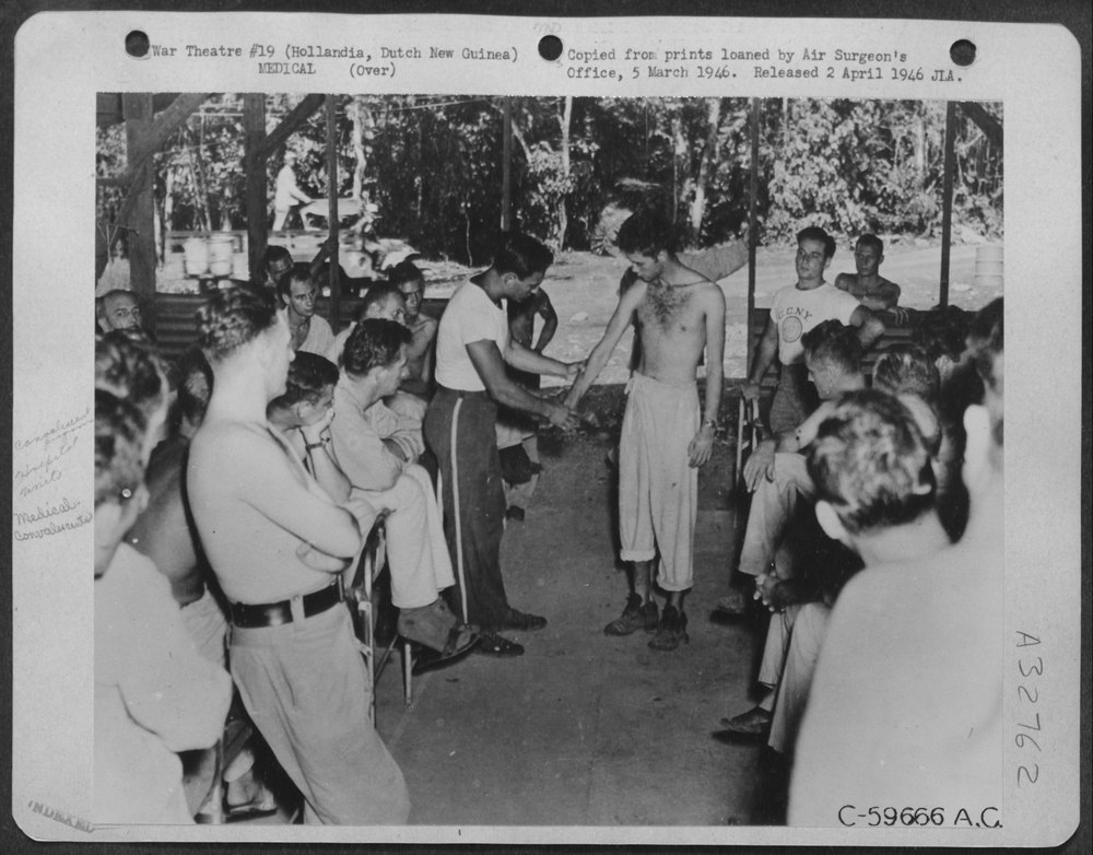 Air Force convalescent program at Hollandia