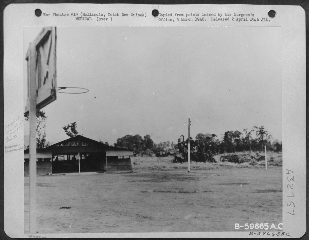 Air Force convalescent program at Hollandia