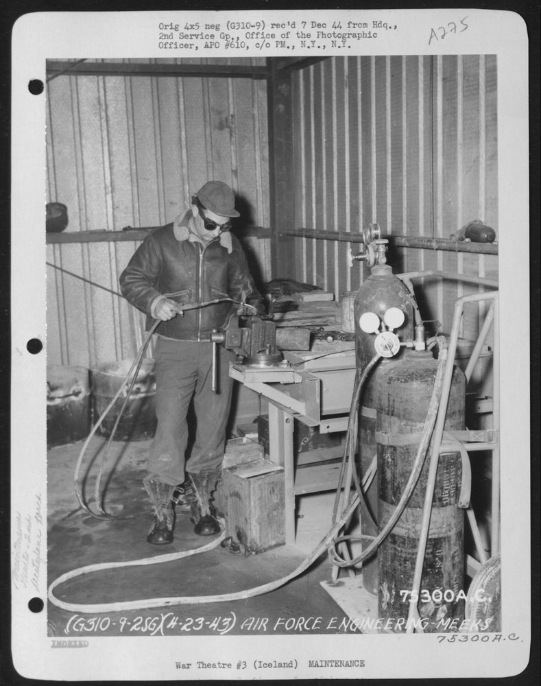 Air Force Engineer At Meeks Field