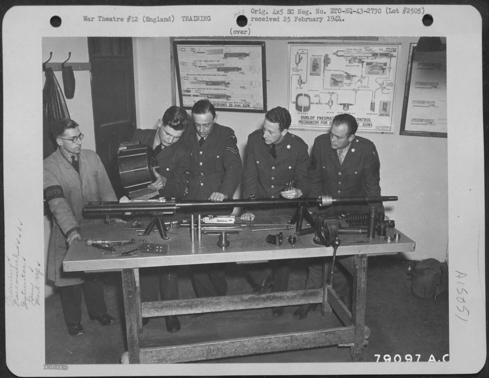 Air Force Men At RAF Kirkham