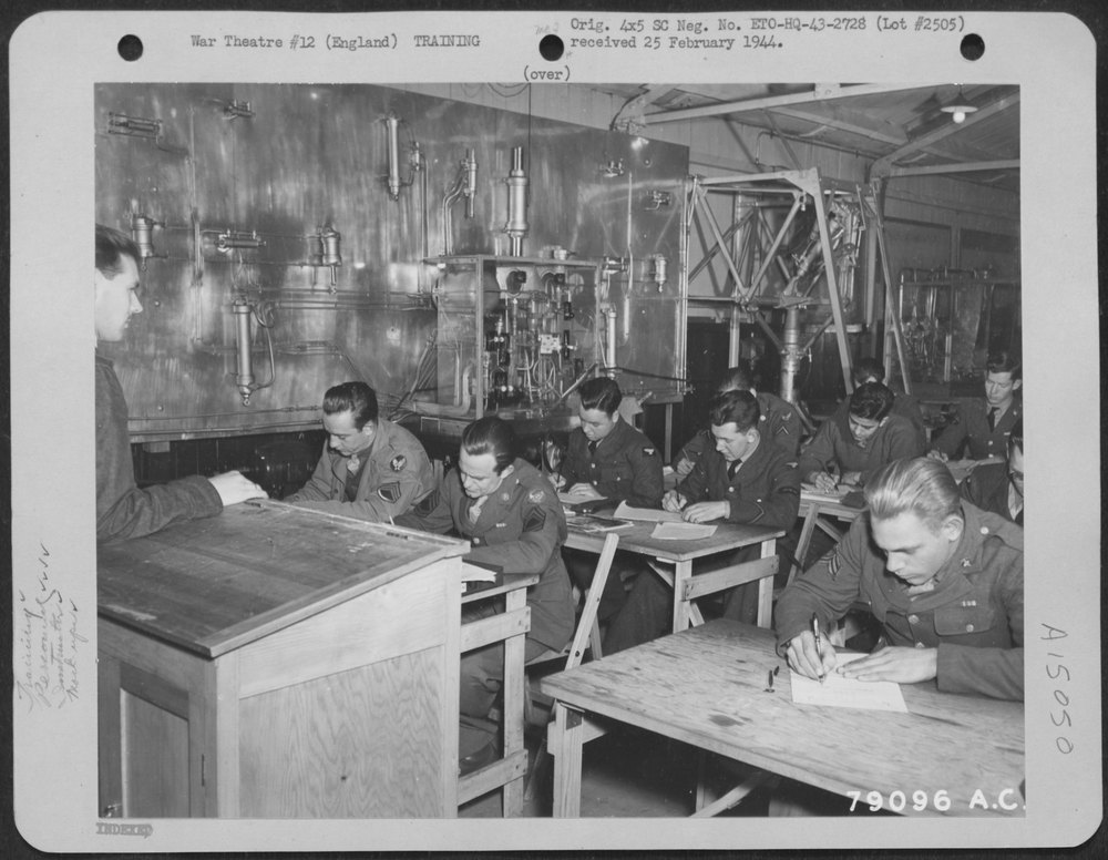 Air Force Men In Warton School
