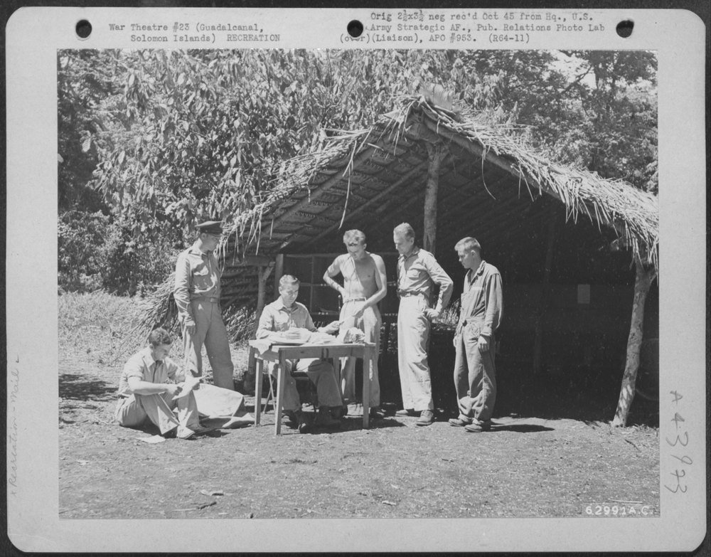 Air Force Personnel on Guadalcanal